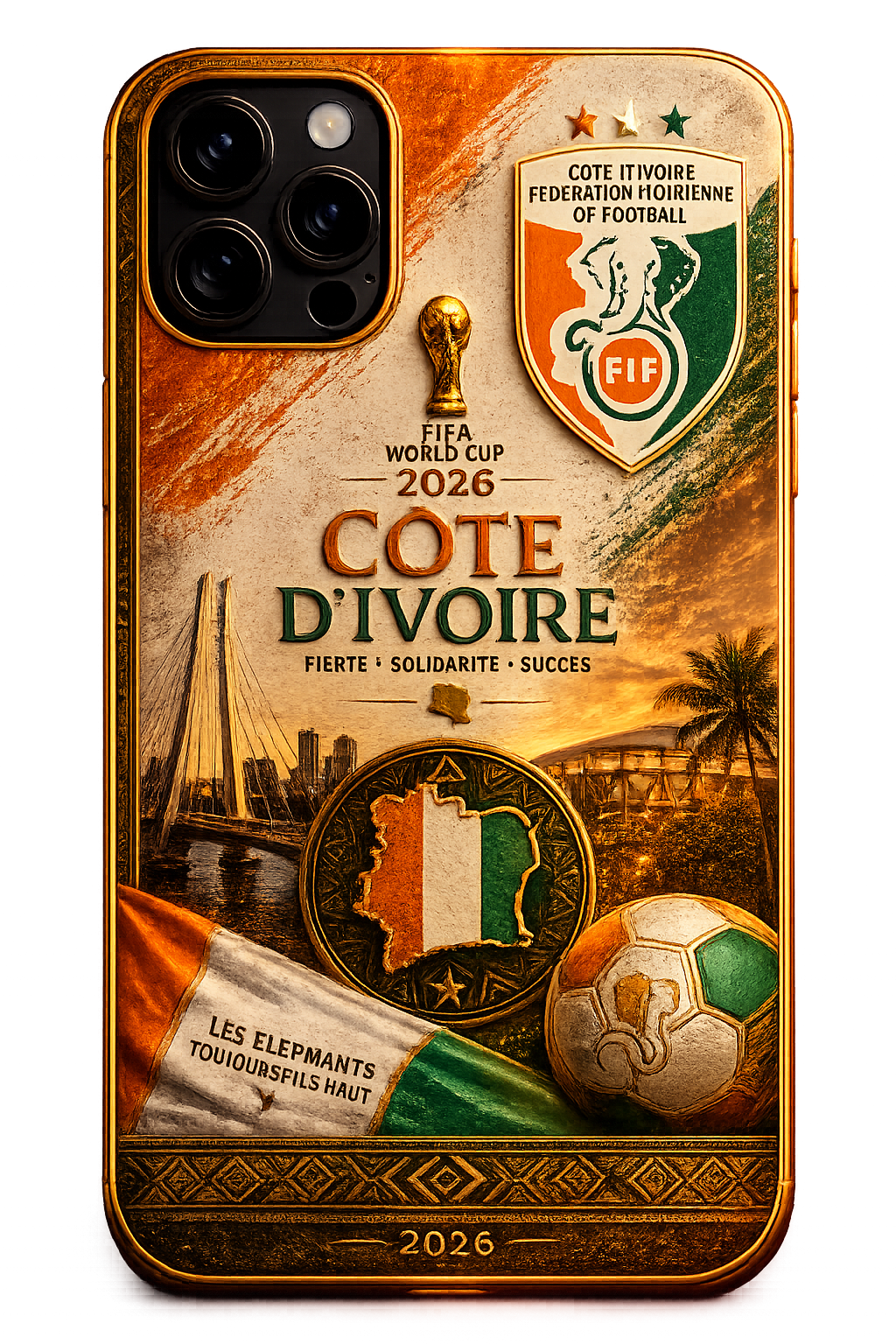 Coque Côte d'Ivoire