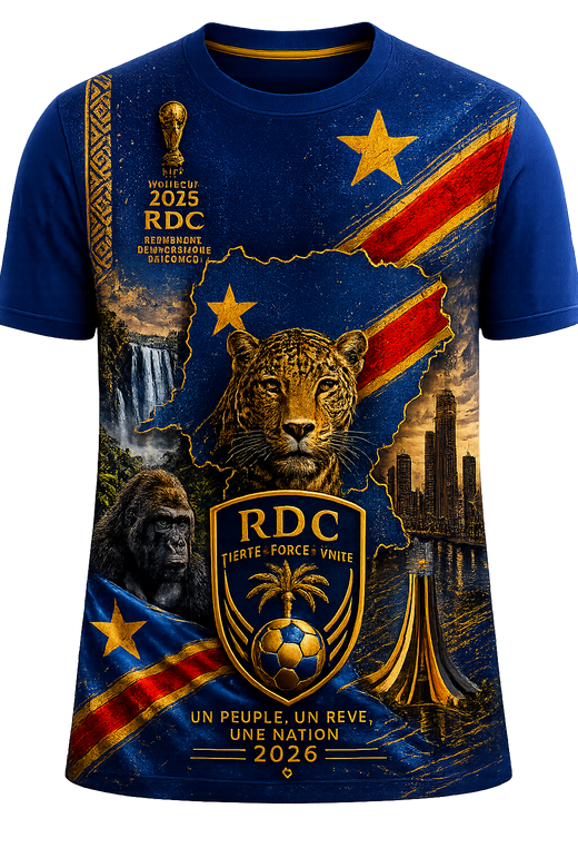 Maillot RD du Congo